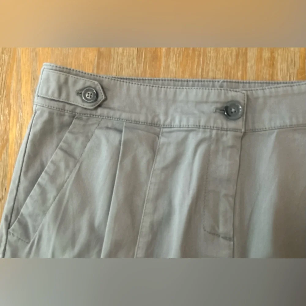 Gap Grey Linen Mini Skirt - Picture 3 of 5